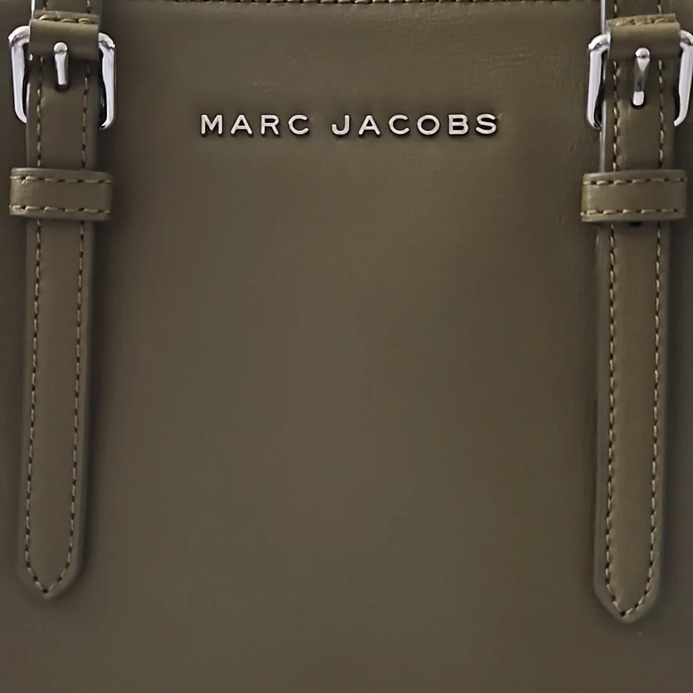 Marc Jacobs Little Big Shot Top Handle Satchel in Medium Green - Picture 2 of 12